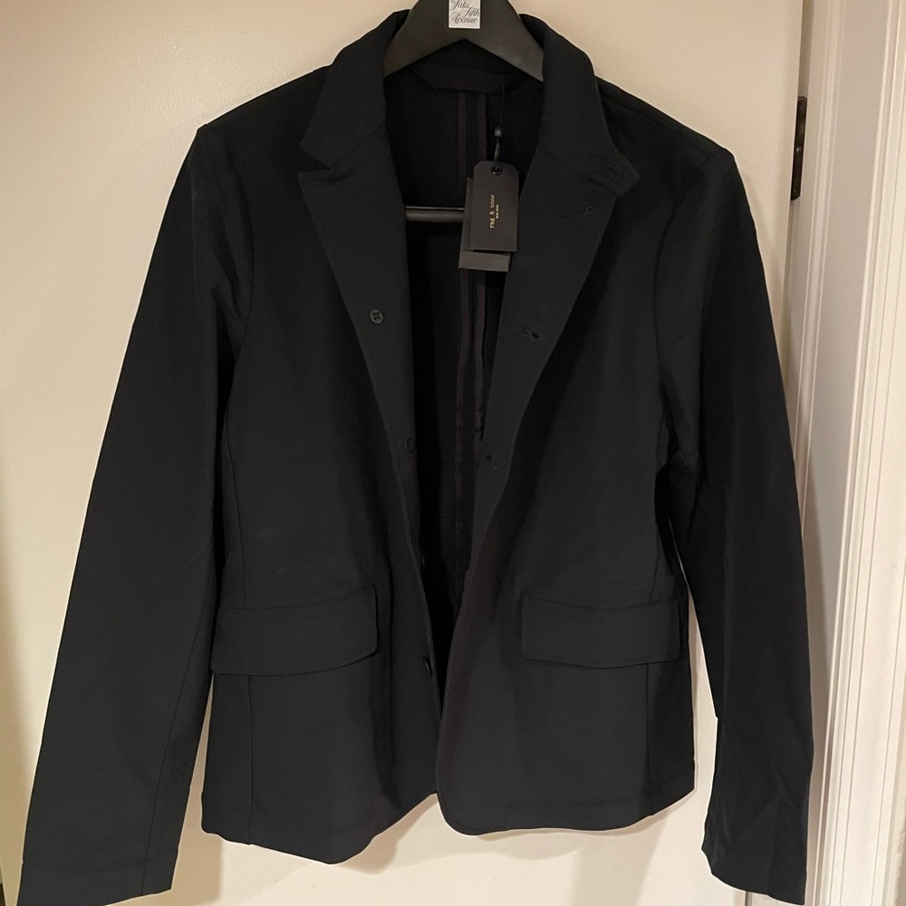 SOLD OUT- Deconstructed Razor Nylon Blazer - Picture 8 of 8